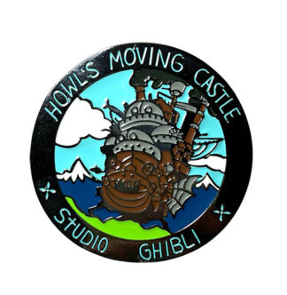 howl pin2 324x332 - Broche/Pin Holws Moving castle