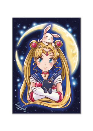 print 06 324x458 - Poster A3 Sailor Moon (fanart)