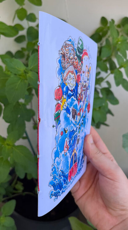 Caderno artesanal A viagem de Chihiro (com e sem pauta) - Imagem 2