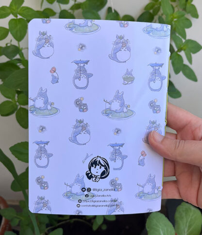Caderno artesanal Totoro (com e sem pauta) - Image 4
