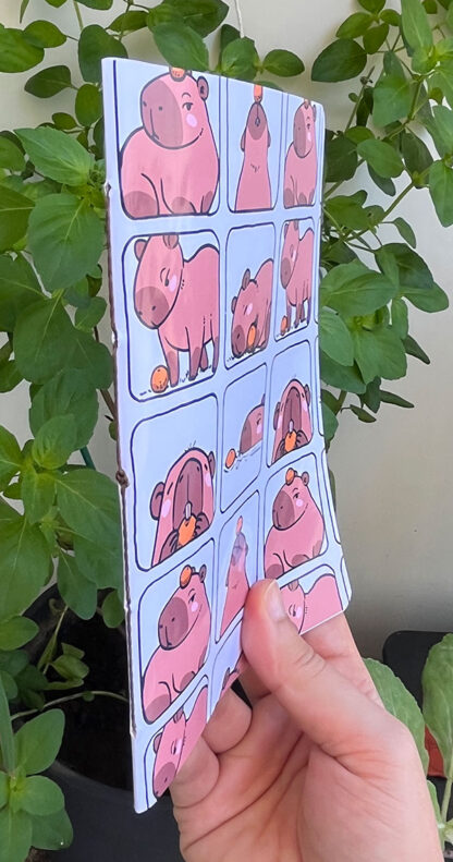 Caderno artesanal Capy (com e sem pauta) - Imagem 5