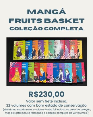 Coleção completa Mangá Fruits Basket (versão antiga)